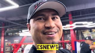 MIKEY GARCIA VISITING ROBERT GARCIA ESNEWS BOXING