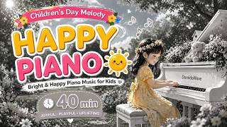 Bright Spring Garden Piano ☀️ Happy Kids Music in a Sunny Park | 40 min 어린이날 멜로디