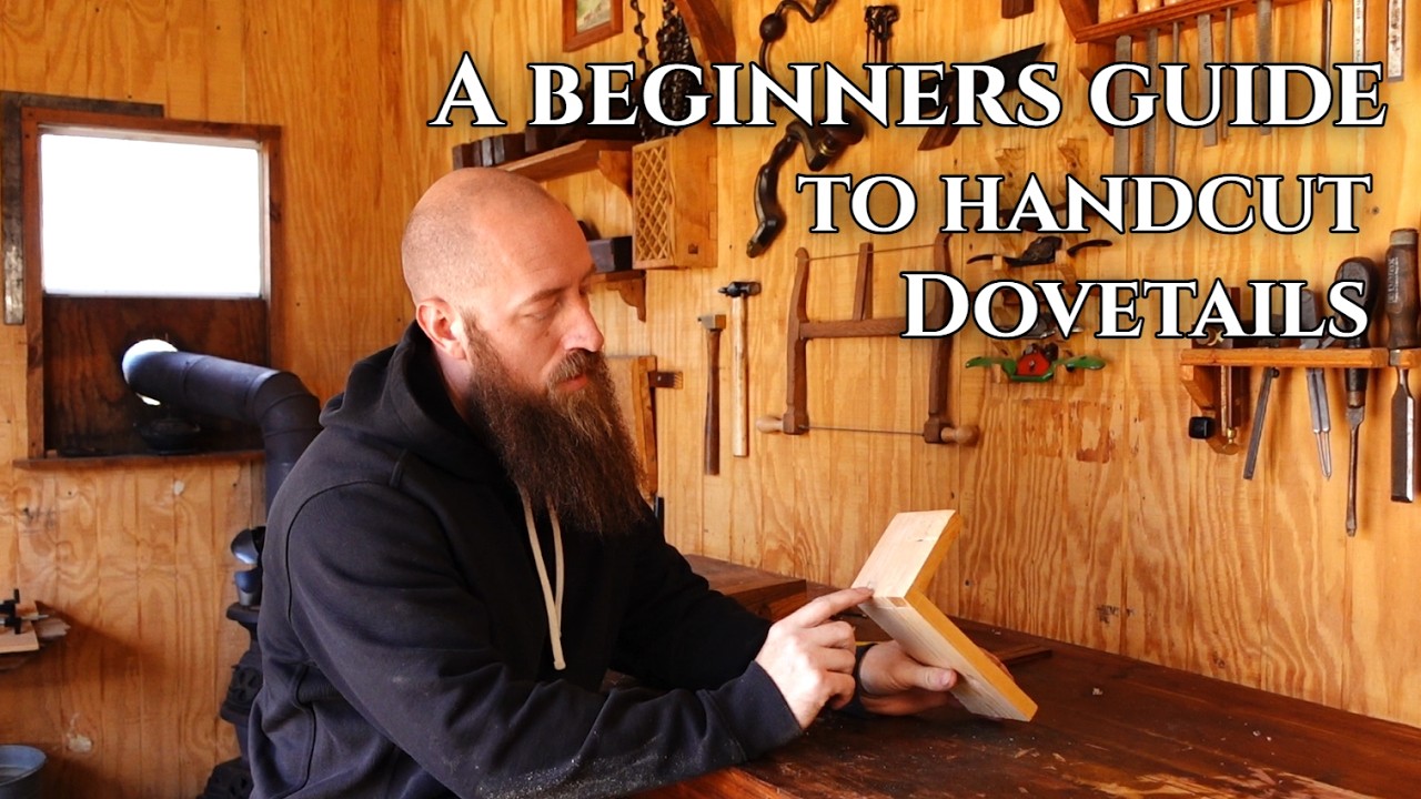 Соединение «ласточкин хвост» вручную, как это делалось раньше.