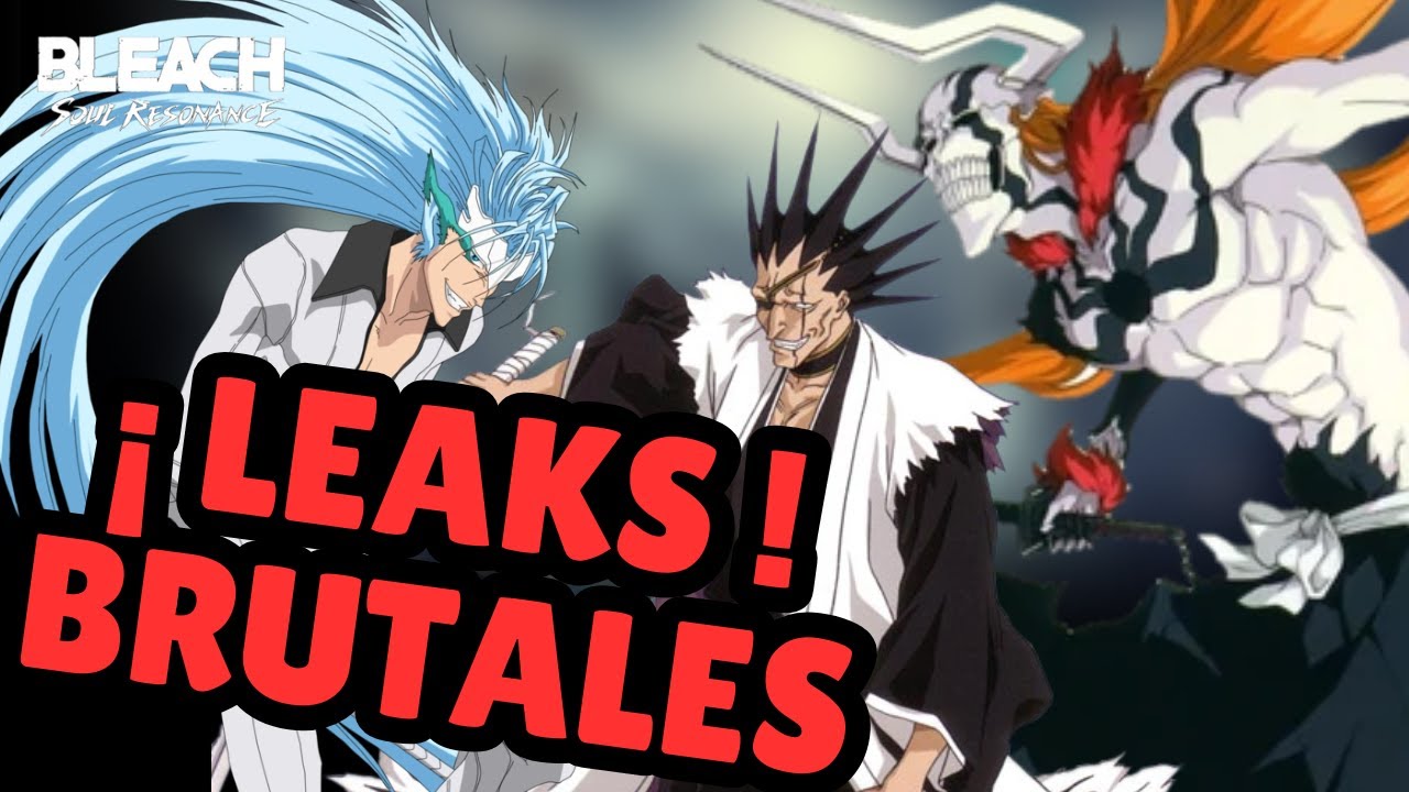 🔥 LEAKS de ICHIGO VASTO LORDE GRIMMJOW y KENPACHI se FILTRAN de BLEACH: Soul Resonance