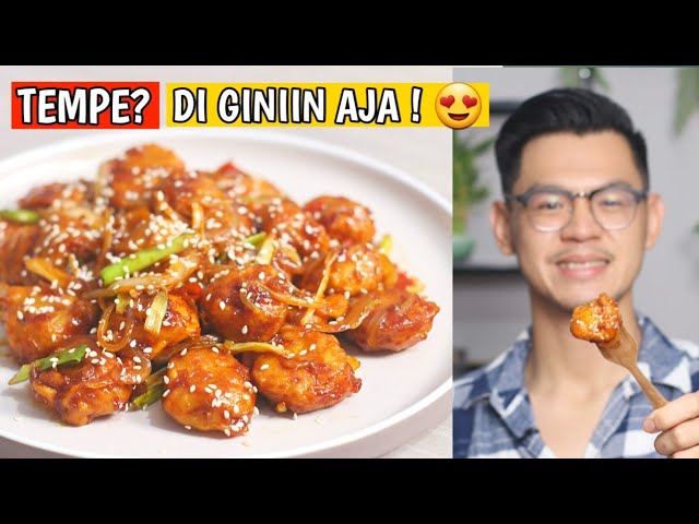 IDE OLAHAN TEMPE | ENAK, MURAH, KAYAK AYAM GUYS! Resep Jerry Masterchef class=