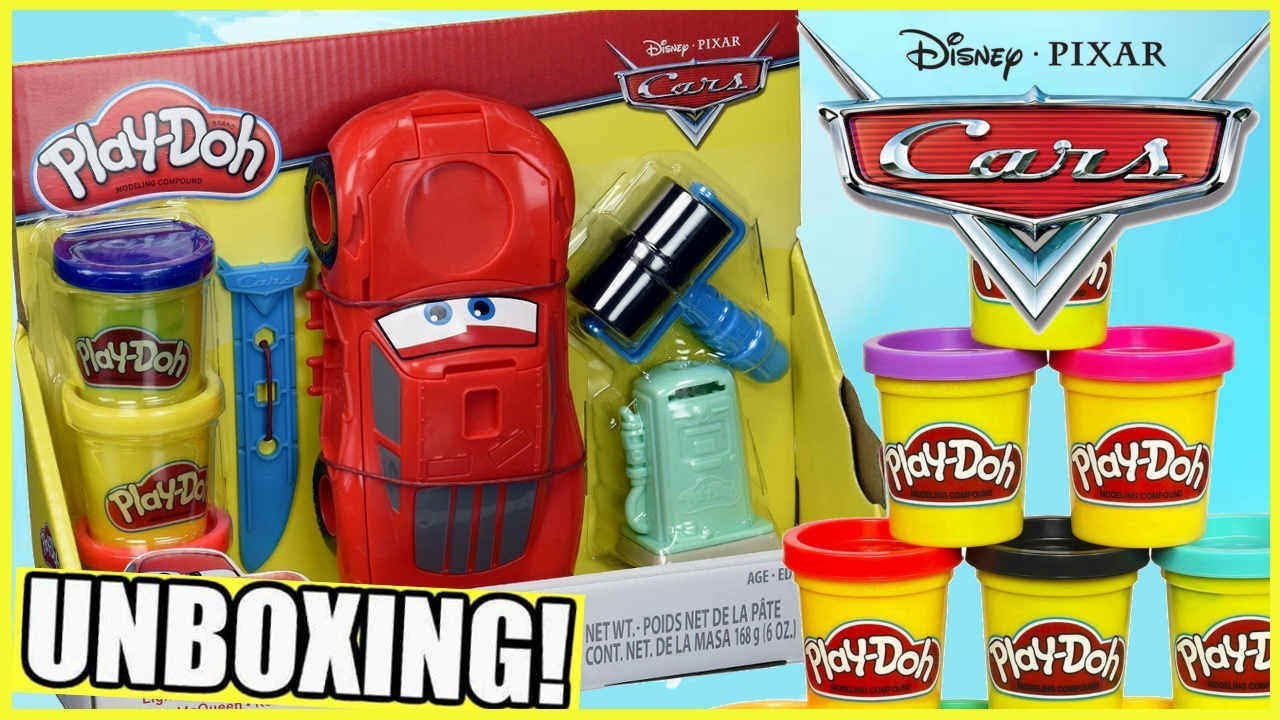 Play Doh 👻 Disney • Cars 3 • Auta 3 🚘 Zygzak McQueen 🚗 C1043 YouTube