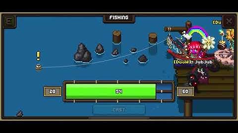 BIT HEROES: fishing with mythic rod, mythic bobber, mythic bait