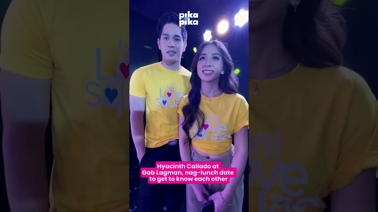 Hyacinth Callado at Gab Lagman, nag-lunch date to get to know each other