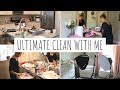 COMPLETE DISASTER! | ULTIMATE WHOLE HOUSE CLEAN WITH ME | 2019 // Jessica Elle