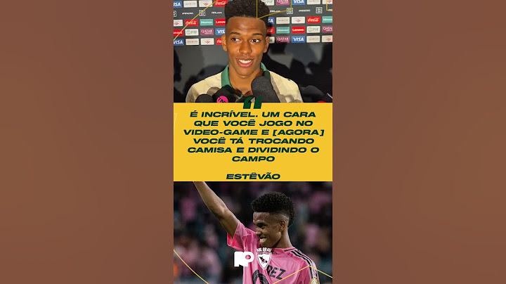 SEE WHAT ESTÊVÃO SAID AFTER INTER MIAMI 2 X 2 PALMEIRAS IN THE CLUB WORLD CHAMPIONSHIP