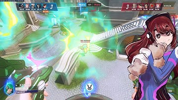 a pretty high damage stadium dva build (May 2025) | Diamond Dva Gameplay S16 [Stadium]