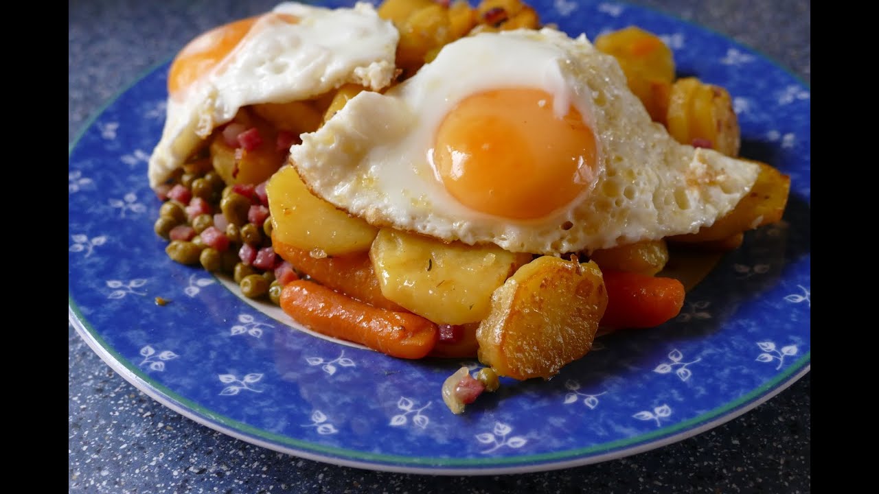 Camping Rezept | Cadac Grillogas | Camping-Grill | Teil 7: Bauernpfanne mit Speck, Gemüse und Ei