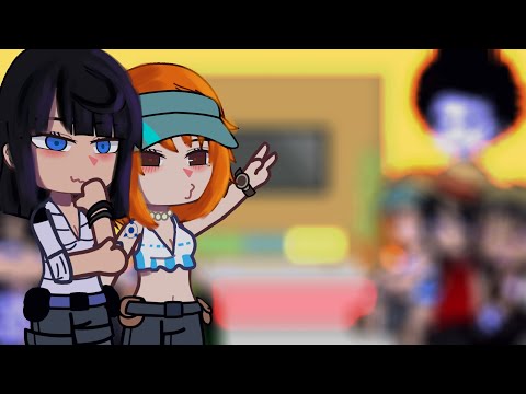 Past strawhats react to the future - (Gacha Club x One piece)