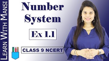 Class 9 Maths | Chapter 1 | Exercise 1.1 | Number System | NCERT