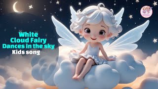 ☁️✨ White Cloud Fairy Dances in the Sky ✨☁️ #Whitefairy #fairydance #fairytalesenglish screenshot 4