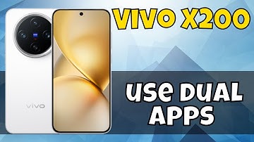 How to use dual apps Vivo X200 #updated