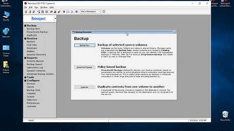 Retrospect Technical Webinar - Retrospect Backup and Retrospect Management Console