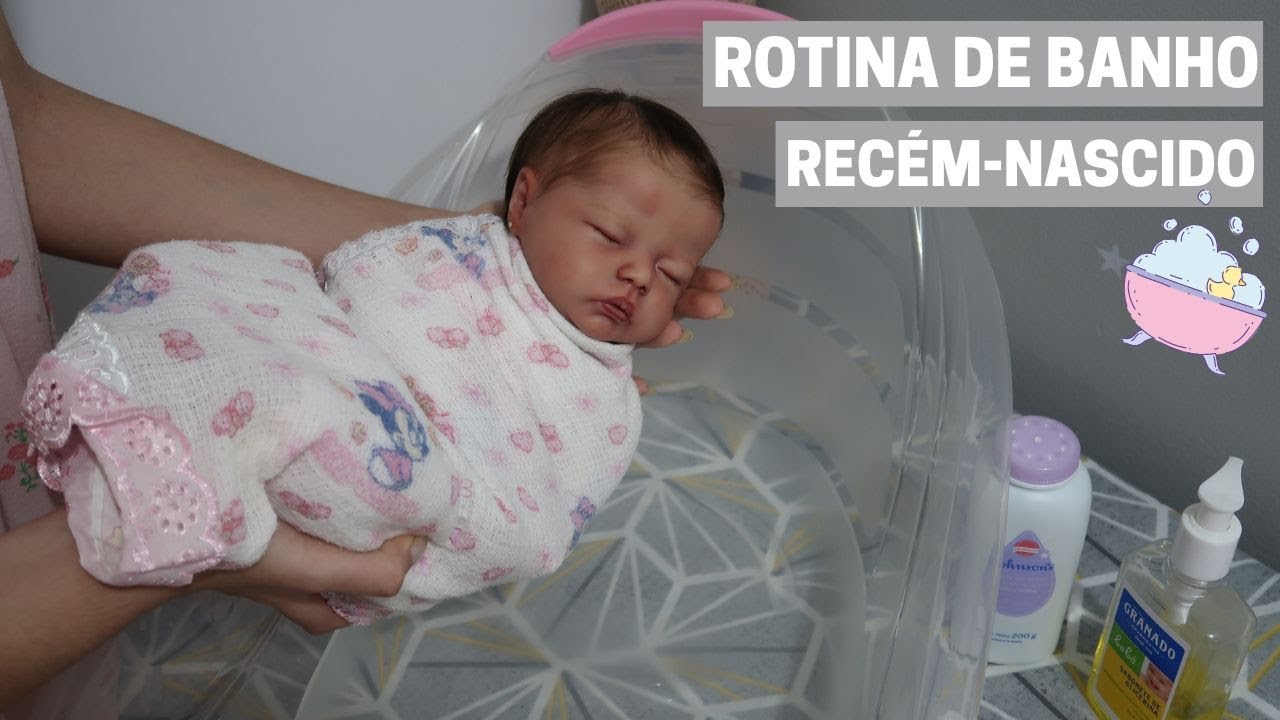 Boneca Reborn Recém- Nascido Camilla - Minha Bebê Reborn