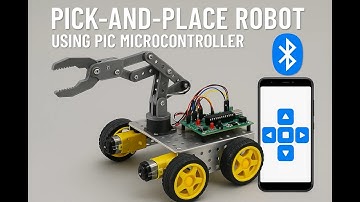 HVS-4546. Pick and Please Robot using Bluetooth technology.