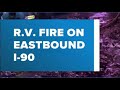 Snoqualmie Pass RV fire