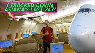 Flying Asiana’s last 747 (in First Class)