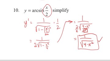 6-2 BC Inverse Trig Functions