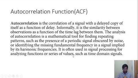 17EC01045- Lab 3- Autocorrelation Function