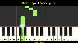 Ahmet Kaya - Kendine İyi Bak Melodika Org Notaları Resimi