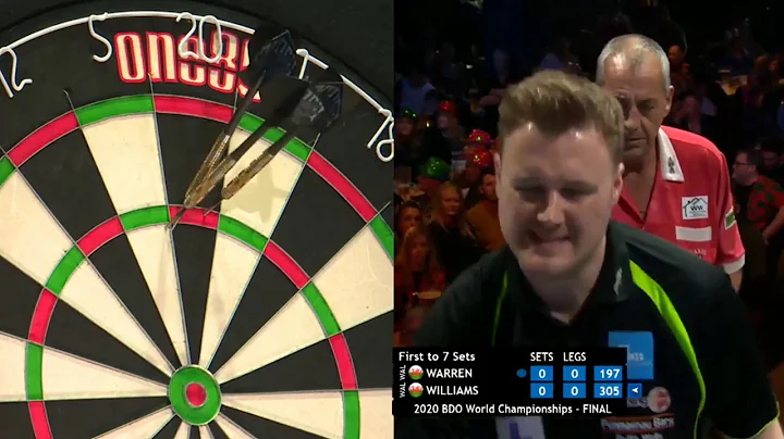 Wayne Warren vs Jim Williams|2020 BDO World Profes...