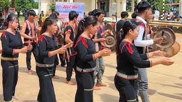 Đội Chiêng Làng Ar Tơ Măn Tham Dự Đánh  Công Chiêng Múa Xoang Tại Xã Để Ar tháng 10, 2024