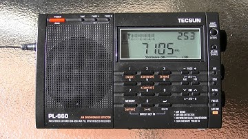 VK3CM and VK3TJK on 40m band, 7105kHz LSB Tecsun PL660 02:52UTC