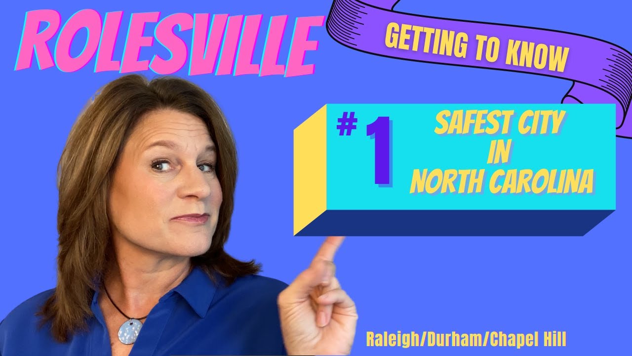 Moving to NC? Visit the SAFEST city in NC Rolesville Minutes to