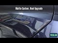 Real Carbon Fiber Door Handle Covers for Tesla Model 3 Highland – Sleek Matte Upgrade!