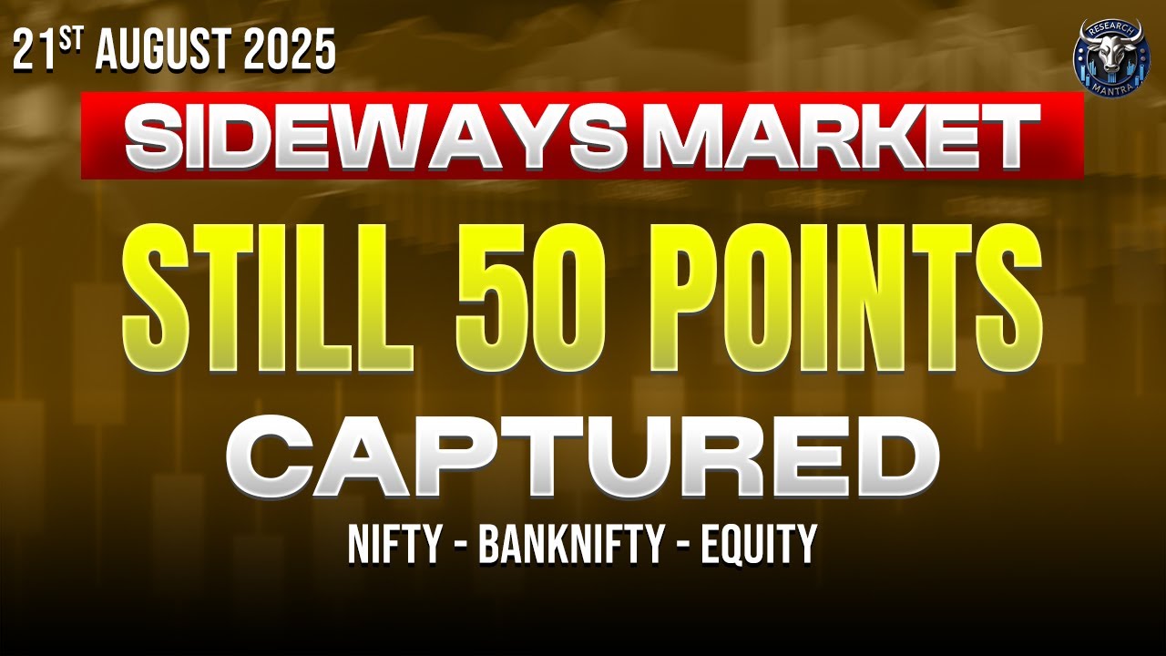 Nifty & Bank Nifty Sensex Analysis for | 21 August 2025 | Stock Market