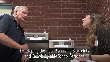 Lead Sampling in New Jersey Schools - Floor Plan for a Newer School