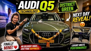 “Audi Q5 Technology District Green – First Look After Delivery 🔥”