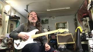 Fender Stratocaster Mexico - белый и пушистый)
