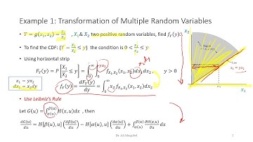 5.4 Transformation of Multiple Random Variables