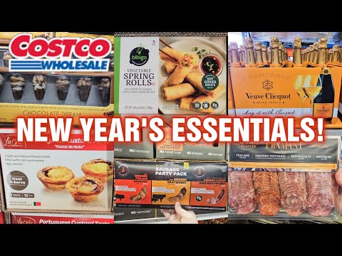 COSTCO NEW YEAR'S ESSENTIALS for 2023/2024! LIMITED TIME DEALS!