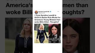 Karoline Leavitt vs Billie Eilish Debate Goes Viral 👀