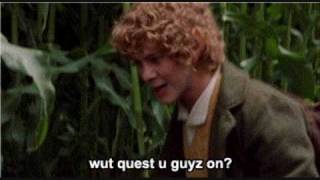 Lord of the Rings in World of Warcraft. An animated GIF.