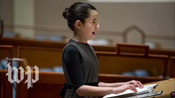 Visually impaired girl explains why her bat mitzva...