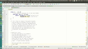 Android Kotlin Tutorial #060 - Classes and Inheritance - Abstract Class