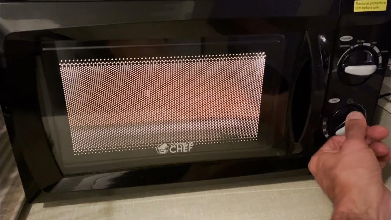 P.5 Small Light Bulbs in the Microwave Oven Without Turntable YouTube