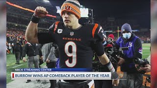 Joe Burrow wins AP Comeback Player of the Year