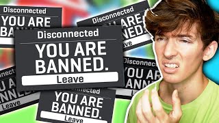 Roblox games keep banning me...