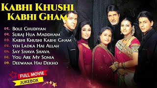 💞Kabhi Khushi Kabhie Gham Movie All Songs|| Shahrukh Khan & Kajol~MUSICAL WORLD