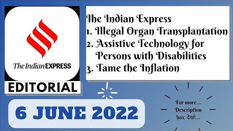 6th June 2022 | Gargi Classes The Indian Express Editorials and Ideas Analysis | By R.K. Lata