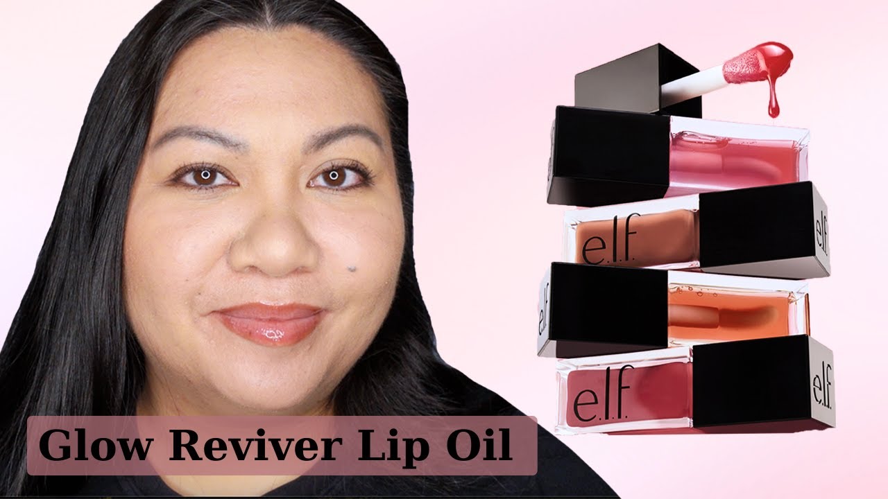 e.l.f Glow Reviver Lip Oil BEFORE You Buy  Jam Session & Honey Talks Try  On & Review 