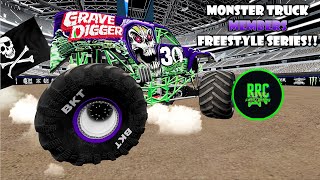 MONSTER TRUCK Monster Jam MEMBER LIVE Chat Series BeamNG Drive CRASHES & FREESTYLE! # 3