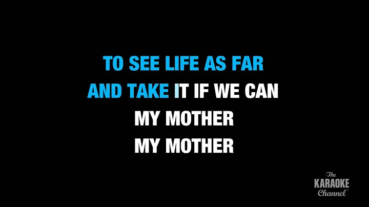 Ode To My Family by The Cranberries - Karaoke video with lyrics (no lead vocal)