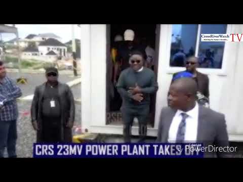 Cross River State Government Begins Test Transmission Of Its 23 Megawatts Power Plant