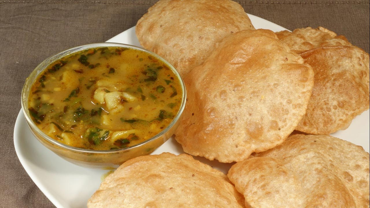 Masala Poori - Masala Puri - Spicy Fried Bread - how to make poori - Poori recipe | Awesome Indian Food