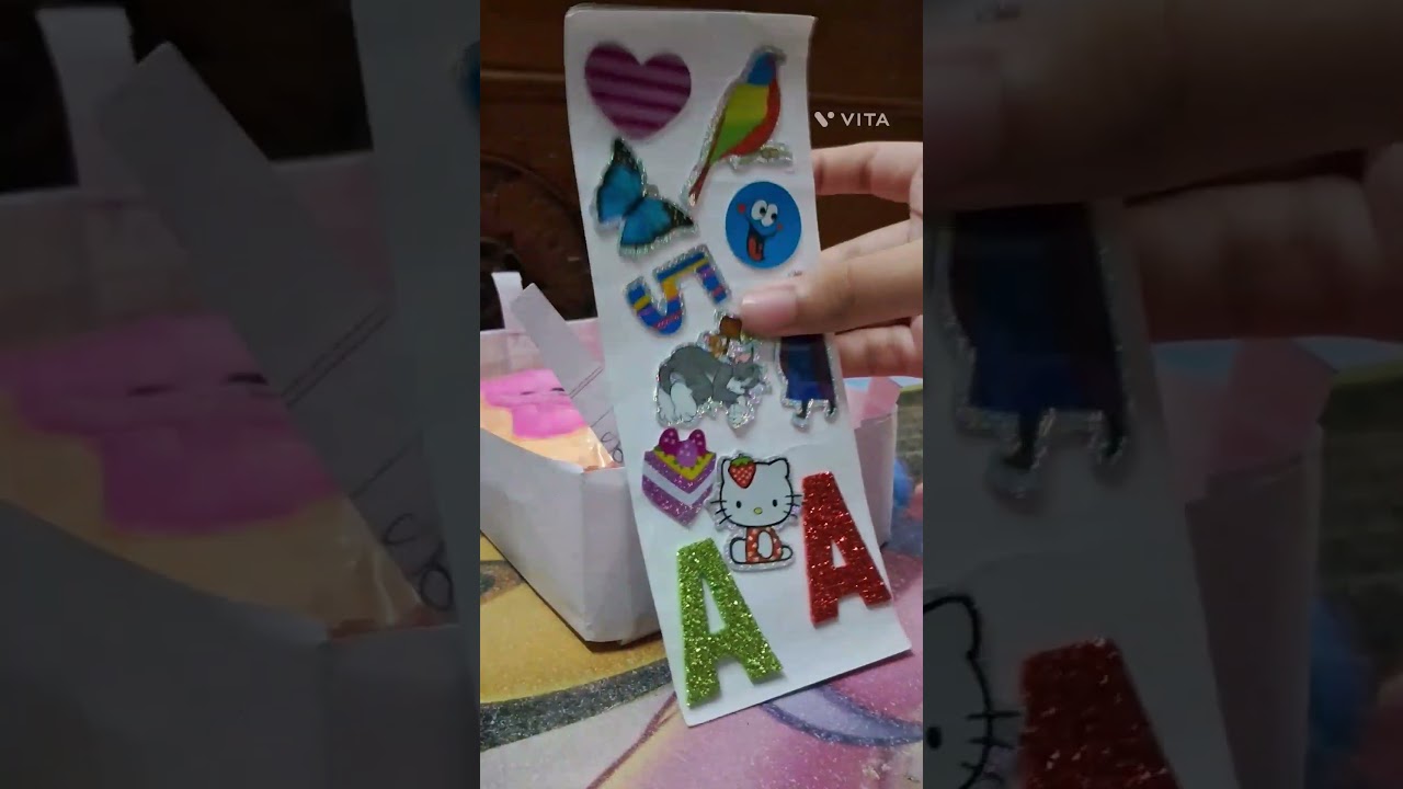 Packing an handmade gift for friend  (1/2)🎁✨️